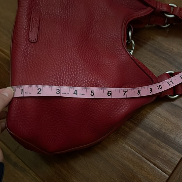 Cole Haan Red pebbled leather tote - Picture 16 of 16